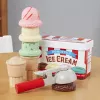 Melissa & Doug Scoop & Stack jäätelösarja leikkikeittiöön