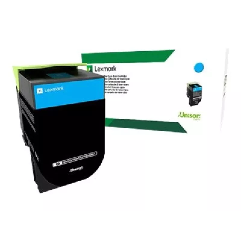 Värikasetti Lexmark 802SC 2000 sivua syaani