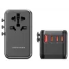 Laturi Vention FJGB0 100W GaN 3× USB-C ja 1× USB-A, musta