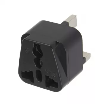 Adapteri sovitepistoke UK-EU, 13A, turvallinen