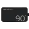 Qoltec 90W GaN Super Fast SLIM seinälaturi | XP | 5-20V | 4,5A | USB-C 3.1 | kannettava | MacBook | älypuhelin | + kaapeli