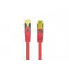 Verkkokaapeli Lanberg PATCHCORD KAT.6A S/FTP LSZH CU 0,5M punainen
