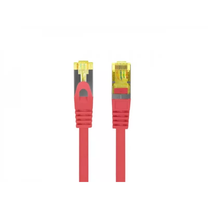 Verkkokaapeli Lanberg PATCHCORD KAT.6A S/FTP LSZH CU 0,5M punainen