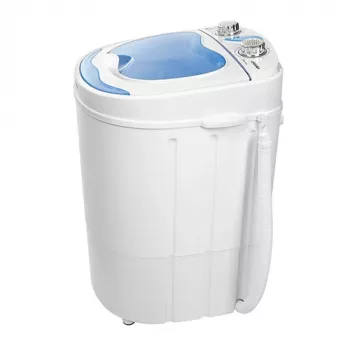 Päältä täytettävä pesukone Mesko MS 8053 — 3 kg kapasiteetti, 360×370×530 mm, sininen/valkoinen
