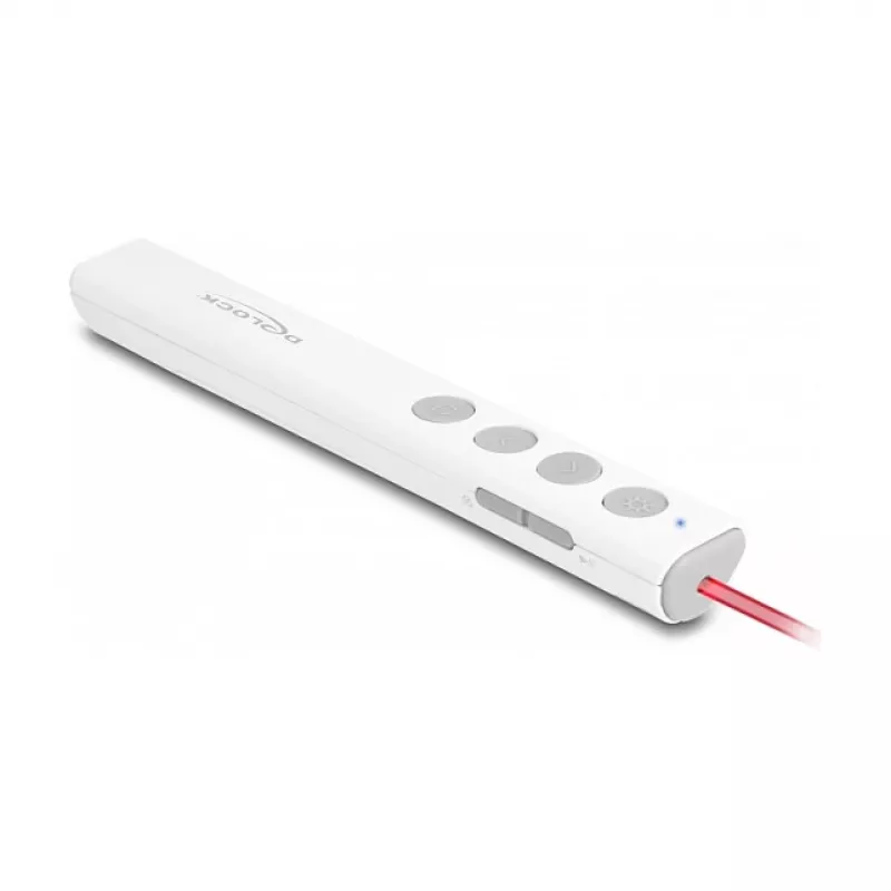 DeLOCK USB-laseresitysosoitin valkoinen langaton USB RF Nano -vastaanotin