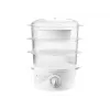 Höyrykeitin Adler AD 633 3 koria vapaasti seisova 800 W valkoinen