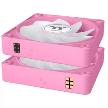 Thermaltake CT120 EX Reverse ARGB 120mm pinkki 3 kpl:n pakkaus