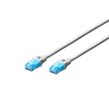Verkkokaapeli Digitus 0,25 m RJ-45 Cat5e valkoinen