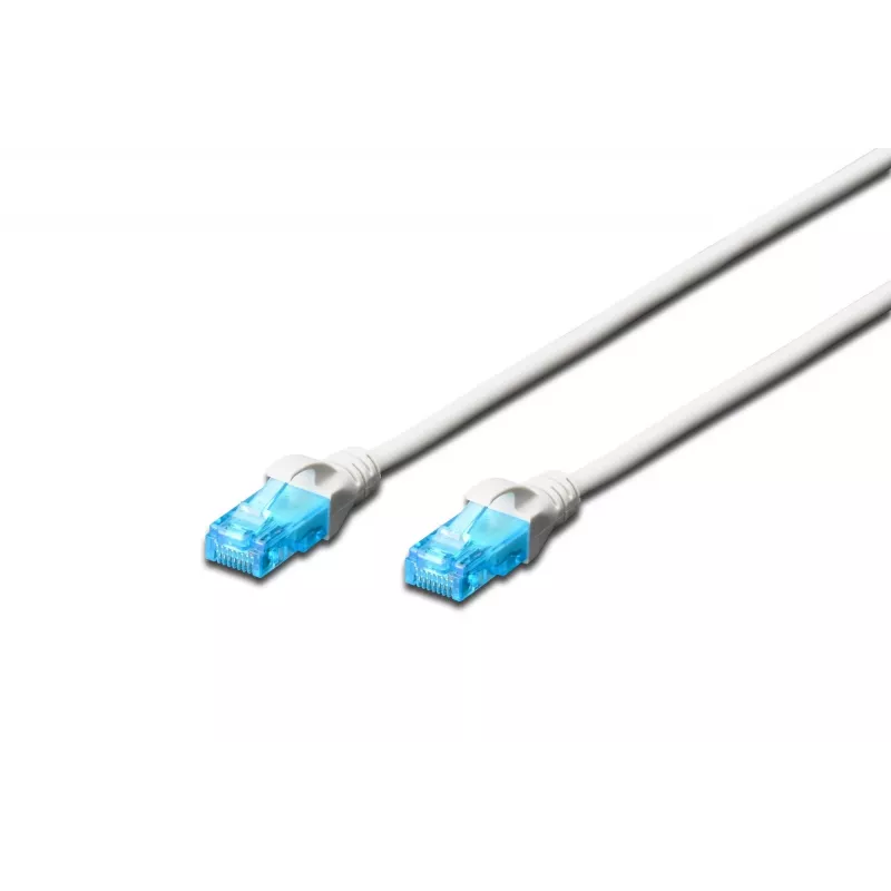 Verkkokaapeli Digitus 0,25 m RJ-45 Cat5e valkoinen