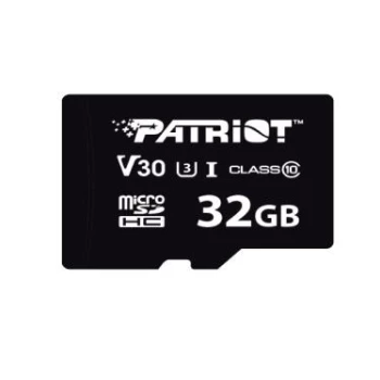 Muistikortti PATRIOT VX Series 32GB MicroSDXC V30 Class 10 UHS-I U3 4K UHD (PSF32GVX31MCH)