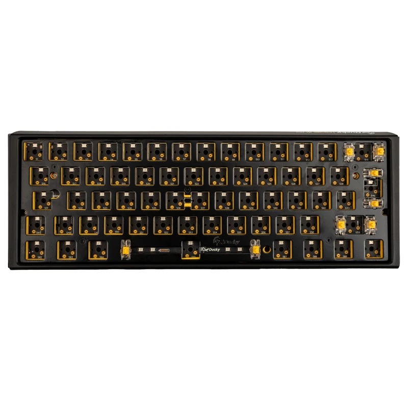 Ducky One 3 Hot-Swap Barebone Mini-näppäimistö pelikäyttöön USB US-englanti musta