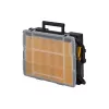 Pientarvikelokerikko Stanley Sortmaster Multilevel Organizer musta läpinäkyvä 400x420x315 mm