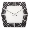 NeXtime seinäkello 8128zw Hexagon, 43x43 cm, valkoinen