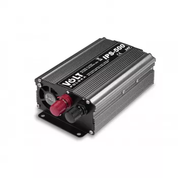 Vaihtosuuntaaja AZO 350/500W 24V -> 230V malli 4PRZ24230IPS500, 350W jatkuva teho / 500W huipputeho