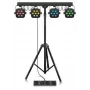 Behringer STAGE TRI LED BUNDLE ST1 setti 4xLEDPAR ohjaimella + jalustalla