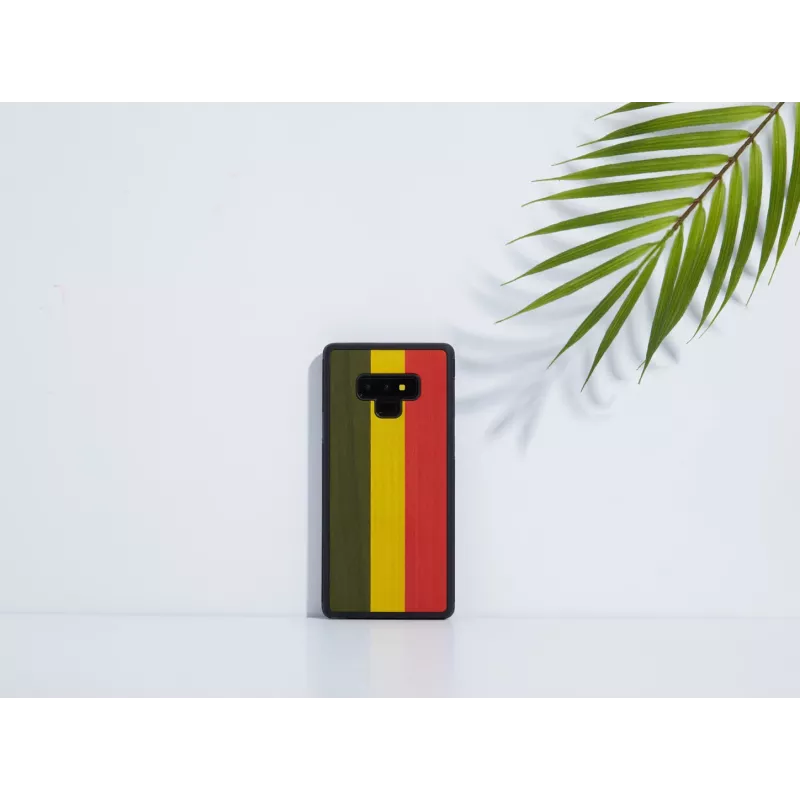 Man and wood -älypuhelinkotelo Samsung Galaxy Note 9:lle — Reggae musta suojakotelo