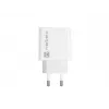 Verkkopikalaturi NATEC RIBERA 12V 20W USB-C PD 3.0 + USB-A Samsung AFC valkoinen
