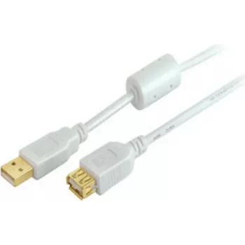 shiverpeaks BS77120-WF USB-kaapeli 1 m USB 2.0 USB A valkoinen (BS77120-WF)