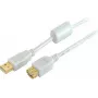 shiverpeaks BS77120-WF USB-kaapeli 1 m USB 2.0 USB A valkoinen (BS77120-WF)