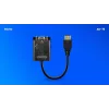 Adapteri HDMI-VGA äänellä AK-76 Savio SAVAK-76