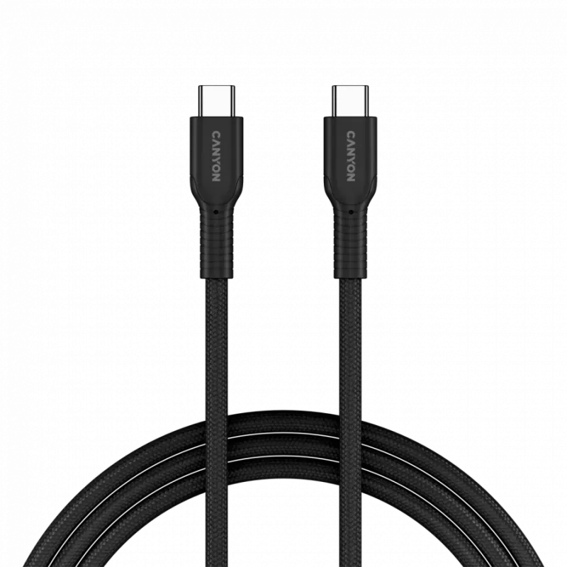 CANYON kaapeli OnWire 60CL C-C 60W COLOR punottu 1m musta