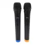 Karaoke-mikrofoni MEDIA-TECH MT395 Accent Pro — johdollinen, musta, virtakytkin, enintään kantama 20 m, 2 kpl:n pakkaus