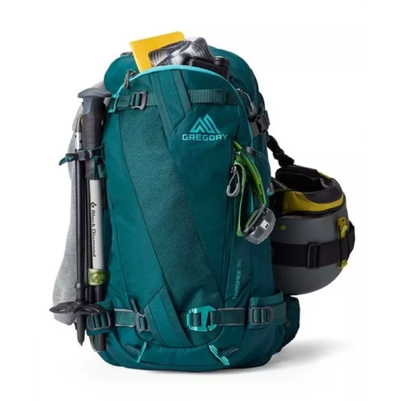 Gregory Targhee naisten vaellusreppu 30 L S/M vihreä