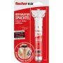 fischer KORJAUSLASTA - metalli - muovi - puu - yleis - sisäkatto - seinä - valkoinen - puristustuubi - 70 ml