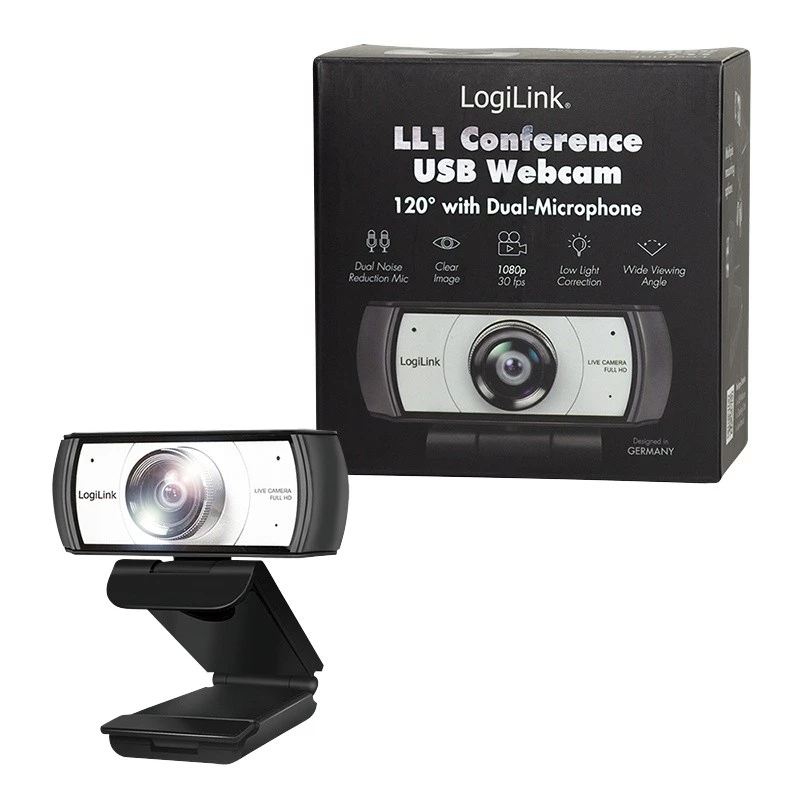 Verkkokamera LogiLink Conference HD USB