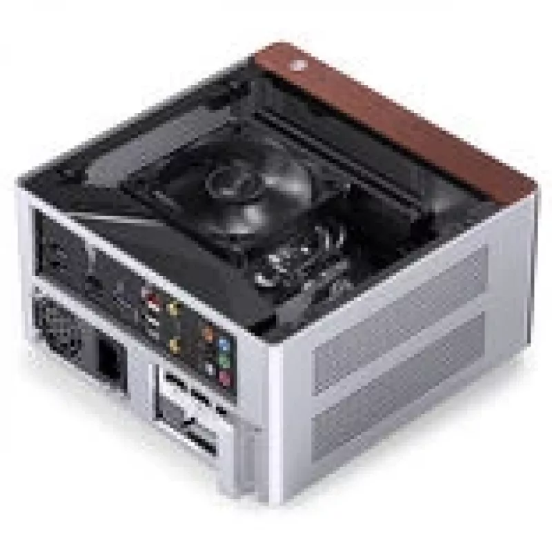 Tietokonekotelo Jonsbo NV10 Mini ITX - hopea