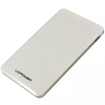 LC-Power LC-25U3-7W, vain kotelo 2.5, USB 3.0, valkoinen, SATA HDD/SSD (LC-25U3-7W)