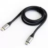 USB-C-USB-C-data- ja latauskaapeli Unitek C14082ABK 1 m, USB 3.2 Gen 2 (10 Gbit/s), 100 W PD, musta