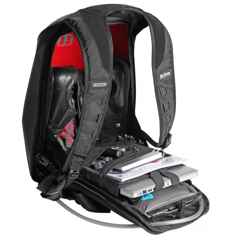 OGIO MOOTTORIPYÖRÄN REPPU NO DRAG MACH 3 MUSTA P/N: 123007_36
