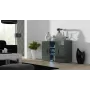 Cama Sideboard 120 cm SOHO S7 harmaa/harmaa kiiltävä