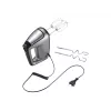 SEVERIN HM 3832 -käsivatkain - 400 W - harmaa-metallinen/musta/ruostumaton teräs