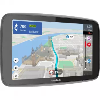 Navigaattori TomTom GO Camper Max 7 tuuman kosketusnäyttö 32 GB musta