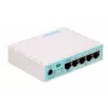 Mikrotik RB750GR3 johdollinen reititin Gigabit Ethernet turkoosi, valkoinen