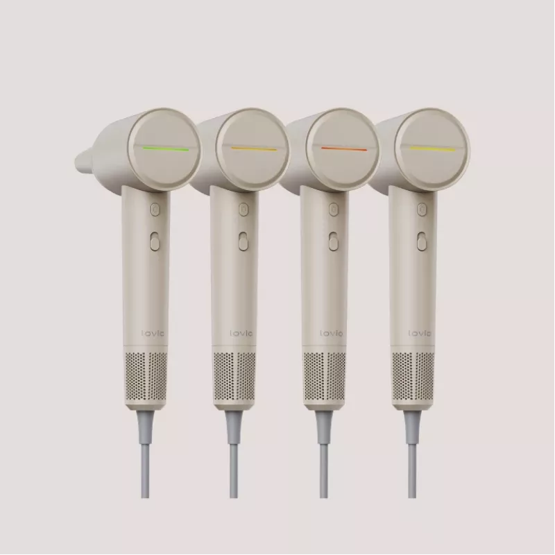 Hiustenkuivaaja Lovio LVHD001BE ionisoinnilla AirFlow