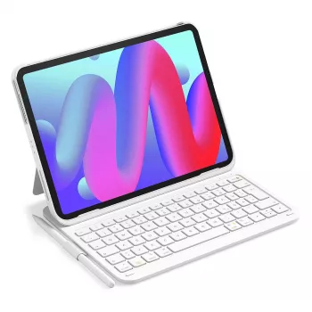 Folio-näppäimistökotelo Inateck BK2007 iPad Air 11 tuuman (27,9 cm) – Bluetooth, QWERTZ, 250 mAh akku
