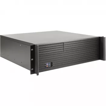 Palvelinkehikko Inter-Tech 3U-K-340L musta ATX 60 mm:n tuuletin