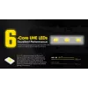 Otsalamppu Nitecore HA15 UHE – kompakti kädetön valo, enintään 400 lumenia