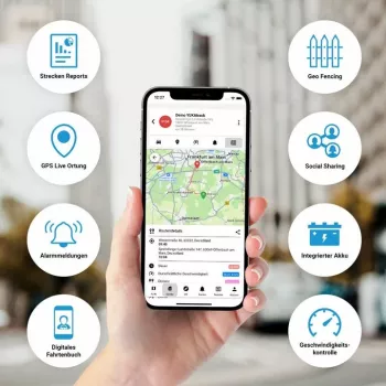 YUKAtrack GPS-paikannin autoihin ajoneuvoihin rekkoihin SIM-kortilla ja datapaketilla koko Eurooppaan LIVE-paikannus