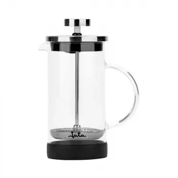 French Press Jata HCAF1135 manuaalinen kahvinkeitin 0,35 l musta läpinäkyvä BPA-vapaa