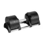 Säädettävä valurautakäsipaino Rebel Active 36 kg, automaattiset 2 kg:n askelmat