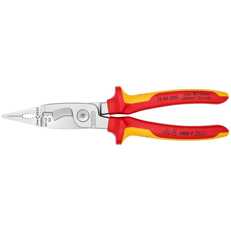 Knipex 13 86 200 pihdit lattapyöröpihti