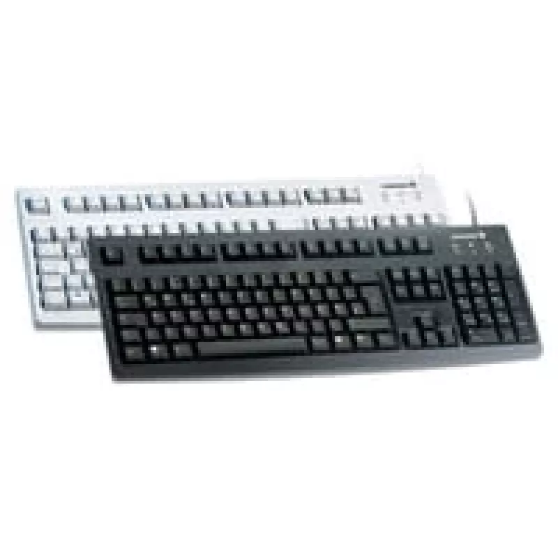 Cherry G83-6105 langallinen USB ranskalainen (FR) näppäimistö, harmaa, 1,75 m USB-kaapeli