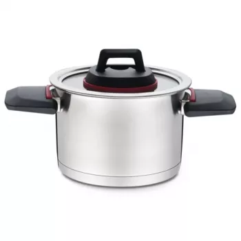Maestro MR-3530-24 kattila ruostumaton teräs 24 cm, 5,5 L, taittuvat kahvat, lasikansi