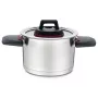 Maestro MR-3530-24 kattila ruostumaton teräs 24 cm, 5,5 L, taittuvat kahvat, lasikansi
