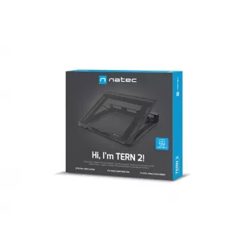 NATEC NPL-2271 kannettavan tietokoneen teline musta 43,9 cm (17,3