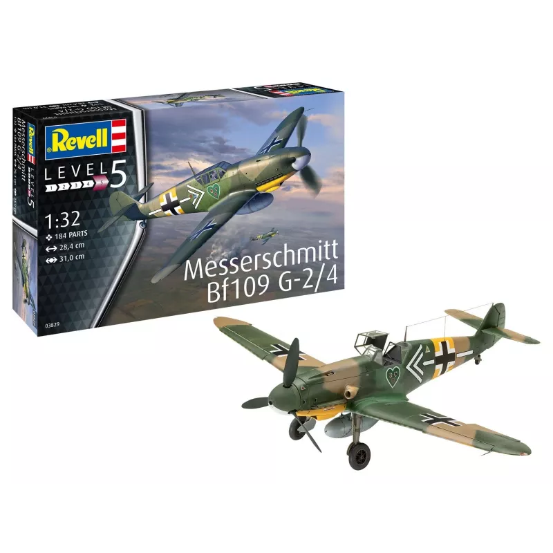 Muovimalli Messerschmitt BF 109G-2/4 1/32